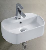 Раковина CeramaLux 44 Белая арт-9293 — фото 2, Мини-раковины