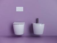 Товар: Биде Ceramicanova Uno CN11002 подвесное Белое - фото 6 Биде Ceramicanova Uno CN11002 подвесное Белое — фото 6, Биде