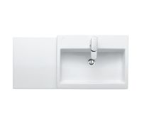 Товар: Раковина Laufen Living City 100 R 8.1843.1.000.104.1 Белая - фото 3 Раковина Laufen Living City 100 R 8.1843.1.000.104.1 Белая — фото 3, Раковины