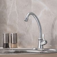 Кран для одного типа воды Ростовская Мануфактура Сантехники SL79-269F-1 Хром — фото 4, Краны