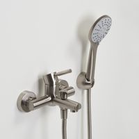 Wern 4201 Смеситель для ванны с коротким изливом — фото 3, Смеситель для ванны