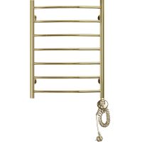 Электрический полотенцесушитель Domoterm Калипсо П7 500x700 ER Золото — фото 1, Электрические полотенцесушители