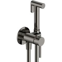 Товар: Гигиенический душ со смесителем AQUAme Siena AQM6217GM Оружейный металл - фото 1 Гигиенический душ со смесителем AQUAme Siena AQM6217GM Оружейный металл — фото 1, Гигиенические души