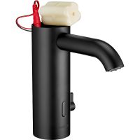 Смеситель для раковины Swedbe Europe 6010B Черный матовый — фото 5, Смесители для раковины