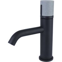 Товар: Смеситель для раковины Bronze de Luxe Focus 24601BG Черный матовый - фото 11 Смеситель для раковины Bronze de Luxe Focus 24601BG Черный матовый — фото 11, Смесители для раковины