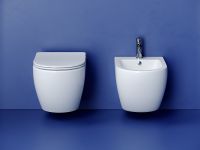 Унитаз Ceramicanova Metropol CN4002T подвесной Белый с сиденьем Микролифт — фото 5, Подвесные унитазы