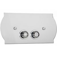 Клавиша смыва TW TW300.1cr Хром — фото 1, Кнопки смыва