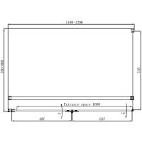 Товар: Душевой уголок Ambassador Diamond 120х80 12011107L профиль Хром стекло прозрачное - фото 11 Душевой уголок Ambassador Diamond 120х80 12011107L профиль Хром стекло прозрачное — фото 11, Душевые уголки