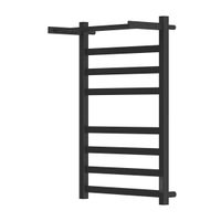 Товар: Полотенцесушитель электрический Point Меркурий PN83858PB П7 500x800 с полкой, диммер справа, черный - фото 3 Полотенцесушитель электрический Point Меркурий PN83858PB П7 500x800 с полкой, диммер справа, черный — фото 3, Электрические полотенцесушители