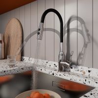 Смеситель для кухни Milardo Meal M01SB2FM05 Хром — фото 4, Смесители для кухни