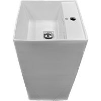 Раковина Laguraty 41 898B Белая — фото 1, Раковины напольные