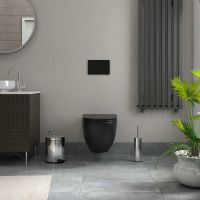 Унитаз Maretti Elena EA10PBM61-560 подвесной Черный с сиденьем Микролифт — фото 2, Подвесные унитазы