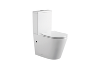 Унитаз-компакт напольный безободковый с бачком AQUATEK ВЕГА AQ2904-00 630*385*815 мм, горизонтальный — фото 1, Унитазы