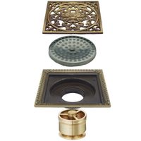 Товар: Трап для душа Veragio Canyon VR.CAN-2059.BR с решеткой Бронза - фото 2 Трап для душа Veragio Canyon VR.CAN-2059.BR с решеткой Бронза — фото 2, Трапы для душа