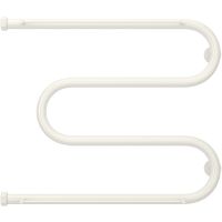 Водяной полотенцесушитель Сунержа М-образный+ 500х650 12-4008-5065 с двумя полками Белый — фото 1, Водяные полотенцесушители