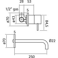 Товар: Смеситель для раковины Cisal Xion XI002511D1 Нержавеющая сталь - фото 2 Смеситель для раковины Cisal Xion XI002511D1 Нержавеющая сталь — фото 2, Смесители для раковины
