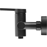 Смеситель для душа Swedbe Diana 1020B Черный матовый — фото 4, Смеситель для душа