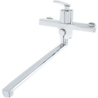 Смеситель для ванны Agger Beauty универсальный Хром арт-A2621100 — фото 8, Смеситель для ванны