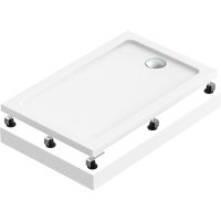 Акриловый поддон для душа Bas Олимпик 110х80 ПН00055 Белый — фото 1, Акриловые душевые поддоны