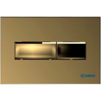 Клавиша смыва Nova NV7325 Золото — фото 1, Кнопки смыва