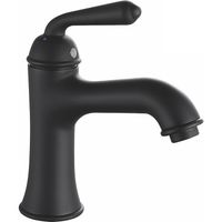 Смеситель для раковины Rose R02H R0201H Черный матовый — фото 1, Смесители для раковины