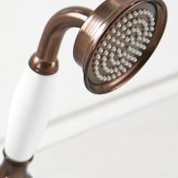 Смеситель на борт ванны Swedbe Terracotta Art 2508 Терракота — фото 3, Смесители на борт ванны