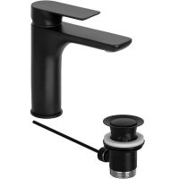 Смеситель для раковины Remer Infinity I10NO Черный матовый — фото 3, Смесители для раковины