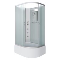 Душевая кабина Niagara Classic NG-2310-14LBKG (120х80х200) высокий поддон(40см),стекло матовое,4 мес — фото 1, Душевые кабины