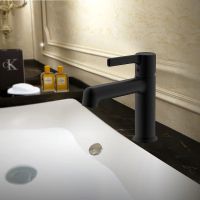 Смеситель для раковины Haiba HB10814-7 Черный матовый — фото 3, Смесители для раковины