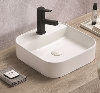 Раковина CeramaLux 50 78180 Белая глянцевая — фото 3, Раковины