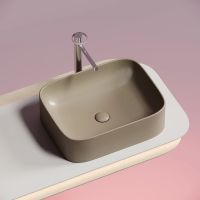 Раковина-чаша Ceramicanova Element 51 CN6052MC Капучино матовая — фото 16, Раковины накладные