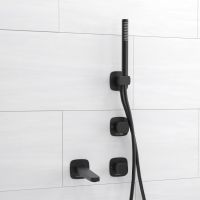 Товар: A9151.264.315.327.242.217 Встраиваемый комплект для ванны с лейкой и изливом - фото 3 A9151.264.315.327.242.217 Встраиваемый комплект для ванны с лейкой и изливом — фото 3, Смесители