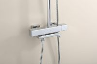 Душевая система Raglo R22.26 с термостатом Хром — фото 11, Душевые стойки