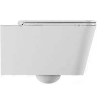 Унитаз Alice Hide 31210101 подвесной Белый глянцевый без сиденья — фото 5, Подвесные унитазы