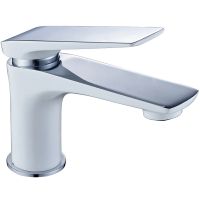 Смеситель для раковины Lemark Allegro LM5906CW Хром Белый — фото 7, Смесители для раковины