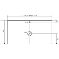 Товар: Столешница под раковину 1MarKa Loft 90 Ц0000021562 Черная - фото 6 Столешница под раковину 1MarKa Loft 90 Ц0000021562 Черная — фото 6, Столешницы под раковину