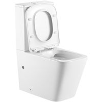 Унитаз компакт Iberica Blanca Toledo Alto IB.TLA.121.1B1 с бачком и сиденьем Микролифт — фото 4, Напольные унитазы