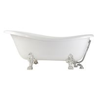 Товар: Ванна из искусственного камня Veragio Gialetta 170x80 26931 ножки Хром - фото 5 Ванна из искусственного камня Veragio Gialetta 170x80 26931 ножки Хром — фото 5, Ванны