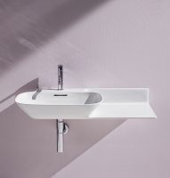 Раковина Laufen Ino 90 L 8.1330.2.000.104.1 Белая — фото 5, Раковины подвесные