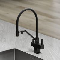 Смеситель для кухни Sancos Loro SC4007MB Черный матовый — фото 8, Смесители для кухни