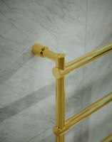 Товар: Электрический полотенцесушитель Margaroli Sole 542-4 BOX 5424704GONB Золото - фото 3 Электрический полотенцесушитель Margaroli Sole 542-4 BOX 5424704GONB Золото — фото 3, Электрические полотенцесушители