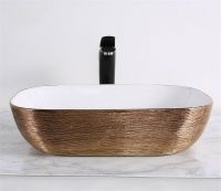 Товар: Раковина-чаша CeramaLux 46 D1333H132 Медь Белая - фото 4 Раковина-чаша CeramaLux 46 D1333H132 Медь Белая — фото 4, Раковины