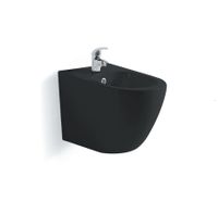 Биде подвесное AQUATEK ЕВРОПА AQ1016-MB, 510*355*310 мм, цвет черный матовый — фото 1, Биде