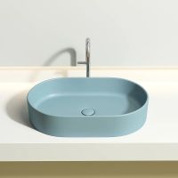 Товар: Раковина-чаша Ceramicanova Element 61 CN6048MLG Зеленая матовая - фото 3 Раковина-чаша Ceramicanova Element 61 CN6048MLG Зеленая матовая — фото 3, Раковины