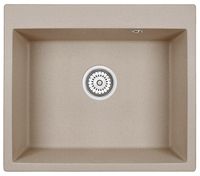 Granula-6001, ПЕСОК, кухонная мойка, кварц — фото 1, Кухонные мойки