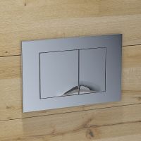 Клавиша смыва Iddis Unifix UNI05CHi77 Хром глянцевый — фото 2, Кнопки смыва