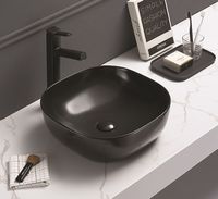 Товар: Раковина-чаша CeramaLux 41 78107МВ Черная матовая - фото 2 Раковина-чаша CeramaLux 41 78107МВ Черная матовая — фото 2, Раковины