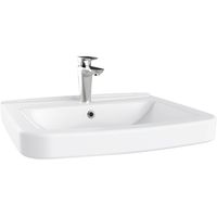 Раковина Creavit Lara 60 LR060-00CB00E-0000 Белая — фото 1, Раковины подвесные