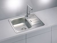 Товар: Мойка для кухни LINE 60 NAT-90 615X500 в компл. с сифоном 1064388, - фото 2 Мойка для кухни LINE 60 NAT-90 615X500 в компл. с сифоном 1064388, — фото 2, Кухонные мойки