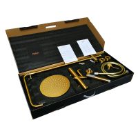 Товар: Душевая система Raiber Graceful RPG-006 Золото матовое - фото 3 Душевая система Raiber Graceful RPG-006 Золото матовое — фото 3, Душевые системы